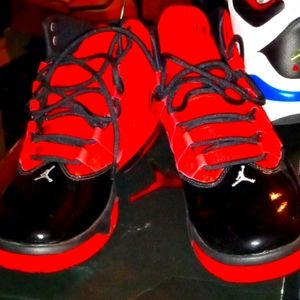 BLK on Red ♥️ J's